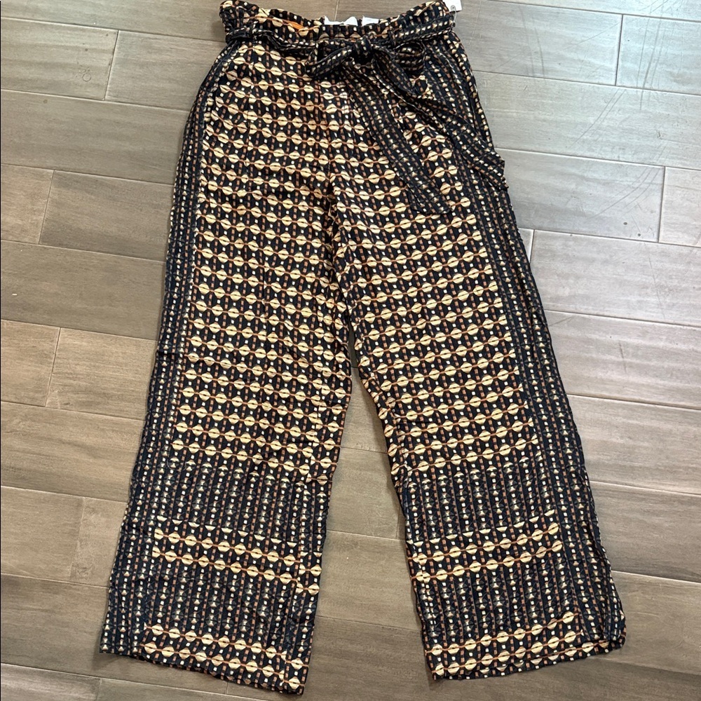 Anthropologie Metzner Wide Leg Trousers SZ 6